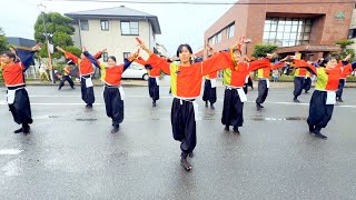 [4K] よさこいチーム炎～ほむら～　かんおんじ銭形まつり 2024 銭形よさこい(銭よさ) はれはれ会場