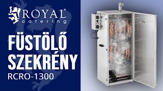 Füstölő szekrény RCRO-1300 | Royal Catering | A termék bemutatása