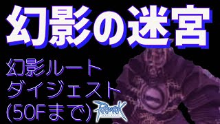 RO 徒歩マイスター が初見で新しい夢幻、幻影の迷宮にいってきたので50Fまでの幻影ルートダイジェストをお見せします 2022 ラグナロクオンライン ゆっくり