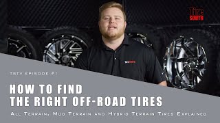 TireSouth TSTV - How to Find the Right Off-Road Tire for You