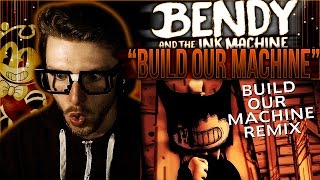 Vapor Reacts #366 | BENDY AND THE INK MACHINE SONG REMIX \