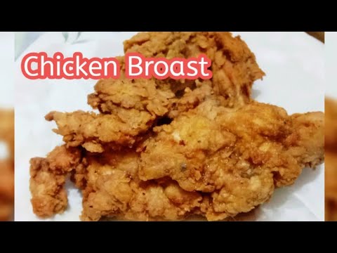 Crispy Fry Chicken Broast Recipe||Chicken Broast Recipe - YouTube