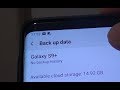 Samsung Galaxy S9: How to Backup Data to Samsung Cloud