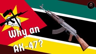 Why is there an AK-47 on Mozambique's Flag?