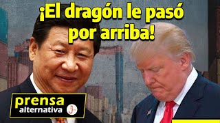 Se asustó! Trump retrocedió a las sanciones a China