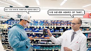 Asking My Fiance To Buy a FEMININE PRODUCT That Doesn't Exist..