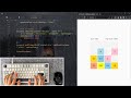 ASMR Programming - JavaScript 2048 Game - No Talking