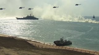 Russia conducts military drills in Crimea