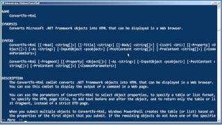 Chapter 4 - ConvertTo-HTML.mp4