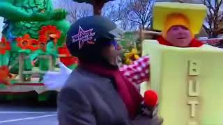 Al Roker vs. Butter at the 2019 Macy's Thanksgiving Day Parade