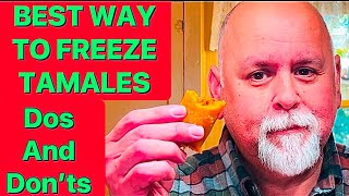 Best Way To Freeze Tamales. Can I Freeze Tamales? The Best Freezer Wrap. Prevent Freezer Burn