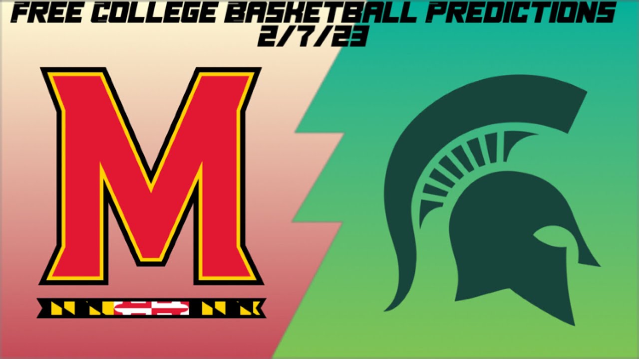 Maryland Vs Michigan State Free College Basketball Predictions 2/7/23 ...