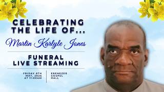 Celebrating the life of Martin Karlyle Jones. (Burial To Follow | See link BELOW)