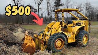 This Caterpillar Loader Died Over a Year Ago! Will it Start and Drive on the Tra