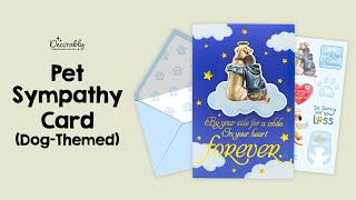 🐶🐕🐾Heartfelt Dog Sympathy Card to Create Comfort in Times of Loss🐶🐕🐾