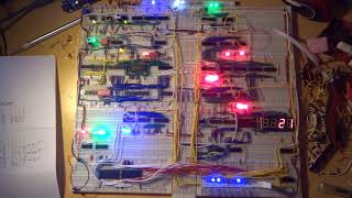 Fibonacci 8 bit computer