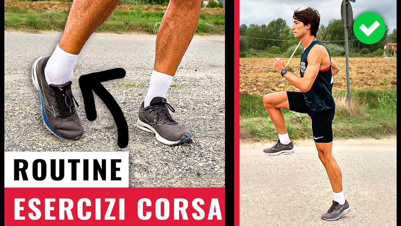 Fai Questi Esercizi OGNI VOLTA Che Vai A CORRERE | Esercizi Di TECNICA ...