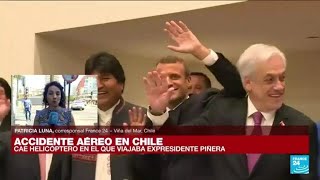 Informe desde Santiago de Chile: expresidente Sebastián Piñera iba en helicóptero accidentado