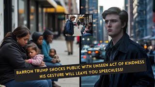 Barron Trump unseen Act of kindness, Will leave you speechless!