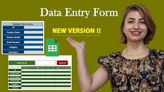 Data Entry form (Save & Search in multiple sheets)