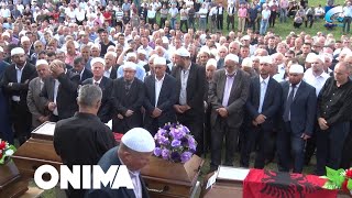 Ceremonia e varrimit të familjes pesë anëtaresh Sadikaj