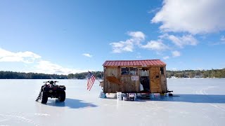 Spend a Day at the Rotary Ice Fishing Derby in Meredith, New Hampshire