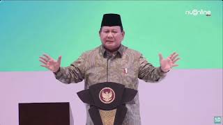 Presiden Prabowo Kenang Komitmen Gus Dur dalam Kesejukan dan Perdamaian