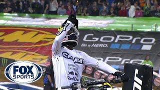 James Stewart Wins Back-to-Back Races - Dallas Supercross 2014