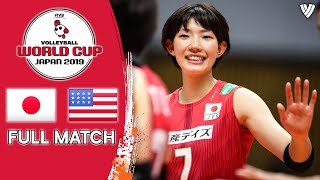 Japan 🆚 USA - Full Match | Women’s Volleyball World Cup 2019