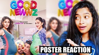 GoodNewwz मूवी के Poster को लेकर प्रतिक्रिया Akshay दिखे दो प्रेग्नेंट Lady के बीच में फंसे हुए