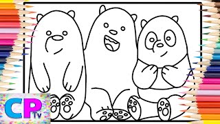 We Bare Bears Coloring Pages/Tobu - Lost/Syn Cole - Gizmo/Syn Cole - Melodia [NCS Release]