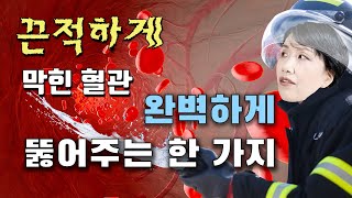 끈적하게 막힌 피와 혈관 뚫어주는 완벽한 혈액순환 물질