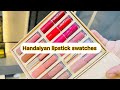 handaiyan lipstick swatches #handaiyan   lipstick review #lipstickswatches