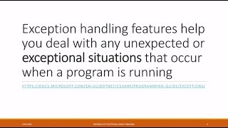 Internals of Exceptions - Adam Furmanek