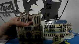 Unboxing A 3D puxxle Notre Dame De Paris #2