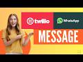 How to Send WhatsApp Messages Using Twilio Templates (Node.js Tutorial)