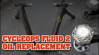CycleOps / Saris Fluid2 Trainer - Replacing Fluid / Oil