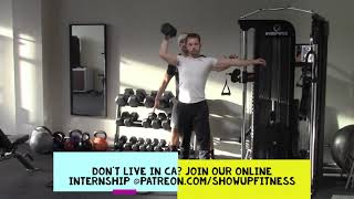 ONLINE Personal Training Internship | DEMO of 1-1 Training Sessions | Show Up Fitness
