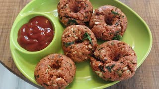 Wheat bran pan cakes//गव्हाच्या कोंड्याचा ढोकळा// healthy nutritious snack recipe