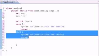 Java Programming Tutorial 12 Switch Statement YouTube