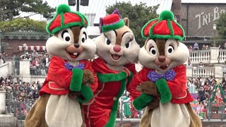 ºoº [ ザンビ前 ] ディズニー シー パーフェクトクリスマス 2015 ザンビーニレストラン前より TokyoDisneySEA Perfect Christmas show