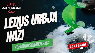 Normunds Grabovskis - Kādi naži ledus urbjiem ir pieejami pie mums ZEBRA MASTER veikalā