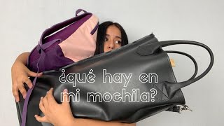 ¿Qué hay en mi mochila? - DISEÑO DE MODAS