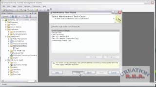 introduction to sql server 2008 Maintenance plan part 1
