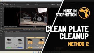 NUKE in Stop Motion | Clean Plate Cleanup – Method 2