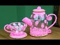 Make Amazing Tea Cup and Saucer With Waste Plastic Bottle - DIY Plastic Bottle Craft Ideas