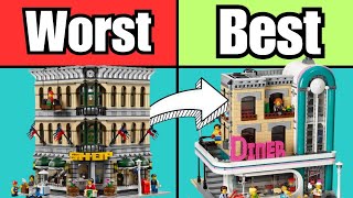 EVERY LEGO Modular (2007 - 2023) Set Ranked!