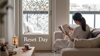 Reset Day I Making time for self-care and cooking healthy meals I Slow living in the city