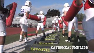 2012 Linfield Fall Camp: Running Back Gauntlet
