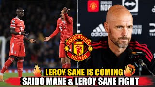 Leroy Sane is Coming !! Saido Mane & Sane Fight !! l News l MAN UNITED
